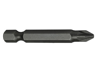 Faithfull 21001 Pozi S2 Grade Steel Screwdriver Bits PZ1 x 50mm (Pack 3) FAISBPZ150