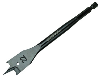 Faithfull 22mm Flat Drill Bit for Timber