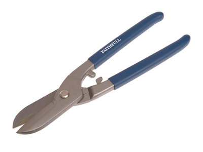 Faithfull 300mm Straight Tin Snips for Precision Cutting