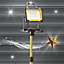Faithfull 45W LED DUAL POWER Sitelight with Tripod Work Light 240V XMS23TRIPOD