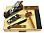 Faithfull 5 Piece Carpenters Woodworking Tool Kit Planes FAICARPSET XMS18PLANE5