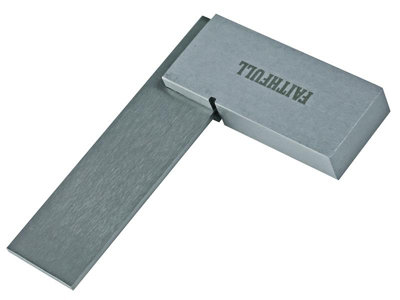 Faithfull 50mm Engineer's Square for Precision Measurement