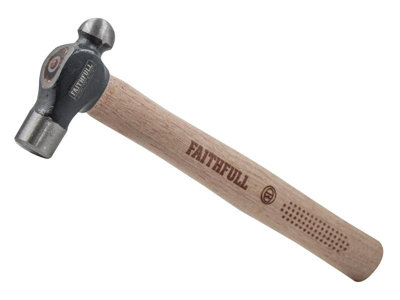 Faithfull 60411392 FSC Hickory Ball Pein Hammer 340g (3/4 lb) FAIBPH12FSC