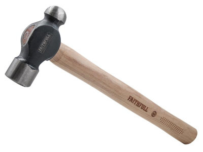 Faithfull 60411427 Ball Pein Hammer FSC Hickory 1.361kg 3 lb FAIBPH48FSC