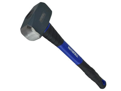 Faithfull 60411439 Club Hammer Long Shaft Fibreglass Handle 1.81kg (4 lb) FAIFG4LH