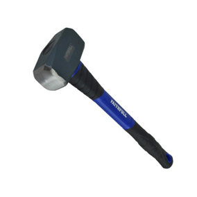 Faithfull 60411439 Club Hammer Long Shaft Fibreglass Handle 1.81kg (4 lb) FAIFG4LH