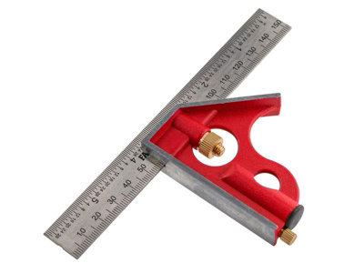 Faithfull 716C06 Combination Square 150mm (6in) FAICS150