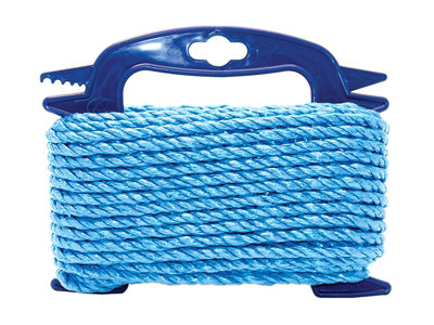 Faithfull 89808TJ Blue Poly Rope 8mm x 15m FAIRB8015H