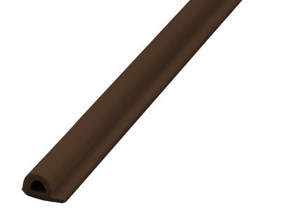 Faithfull AD-ZG013 EPDM Draught Excluder Brown 24M 9 x 5.5mm FAIDEP95524B