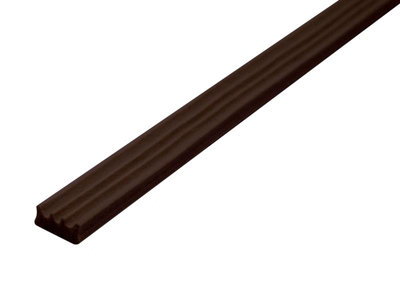 Faithfull AD-ZG020 EPDM Draught Excluder Brown 24M 9 x 3.5mm FAIDEW93524B