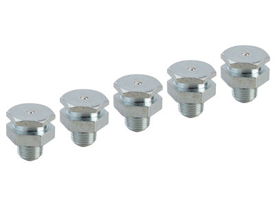 Faithfull AGN8417 Grease Nipple Button 1/8in BSP Pack 5 FAIGGN18BSPB