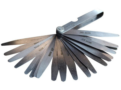 Faithfull AGT5527 Feeler Gauge Metric FAIAUFEELER DIY at B&Q