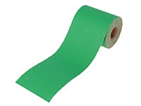 Faithfull Aluminium Oxide Sanding Paper Roll Green 115mm x 10m 40G FAIAR1040G
