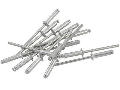 Faithfull Aluminium Rivets 3.2 x 13mm Long Pre-Pack of 100 FAIAR3L100 - 3