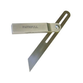 Faithfull - Aluminium Sliding Bevel Stainless Steel Blade 250mm (9.3/4in)