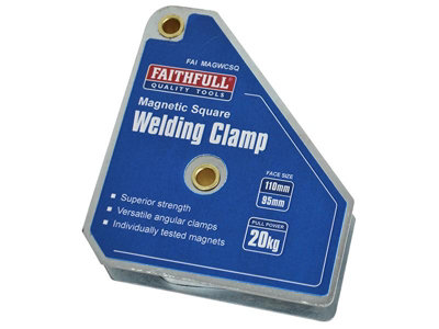 Faithfull AMC4971 Welding Magnet Square 100 x 95mm FAIMAGWCSQ