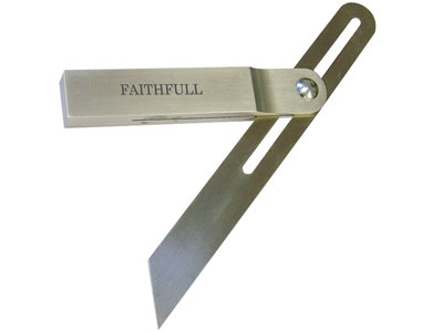 Faithfull ATB2502 Aluminium Sliding Bevel Stainless Steel Blade 250mm (9.3/4in) FAISB250SS