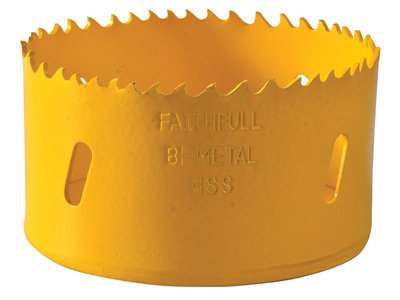 Faithfull - Bi-Metal Cobalt Holesaw 89mm