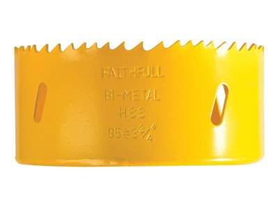 Faithfull - Bi-Metal Cobalt Holesaw 95mm