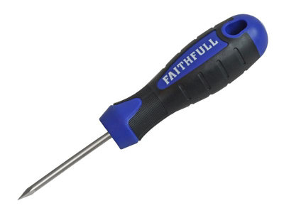 Faithfull Bradawl Soft Grip Handle Square Tip FAIBRADSQ