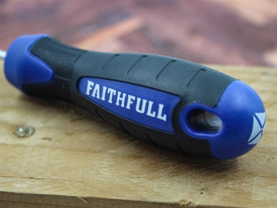 Faithfull Bradawl Soft Grip Handle Square Tip FAIBRADSQ