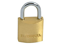 Faithfull - Brass Padlock 20mm 3 Keys
