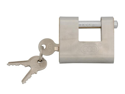 Faithfull Brass Shutter Padlock 60mm FAIPLB60SHUT