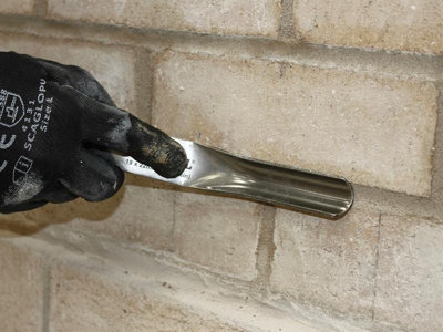 Faithfull Brick Mortar Jointer Tool Double End 1/2 5/8 Inch 16mm 12mm FAIPTJOINT