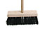 Faithfull Broom PVC 325mm 13in Head complete with Handle FAIBRPVC13H