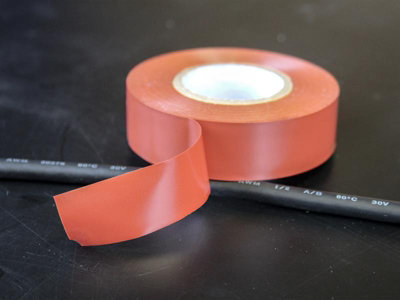 Faithfull Brown PVC Electrical Tape 19mm x 20m - Reliable for Home and Professional Use