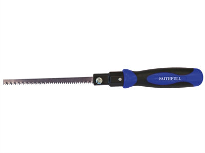 Faithfull BT520E Soft Grip Padsaw Handle with Blades FAIPSSG