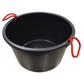 Faithfull - Builder's Bucket 40 litre (9 gallon) - Black