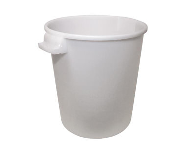 Faithfull Builder's Bucket 50 litre (10 gallon) - White FAI10GBUCKET