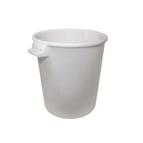 Faithfull Builder's Bucket 50 litre (10 gallon) - White FAI10GBUCKET