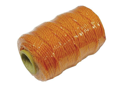 Faithfull C300 C300 Polyethylene Brick Line 36m (118ft) Orange FAIC300
