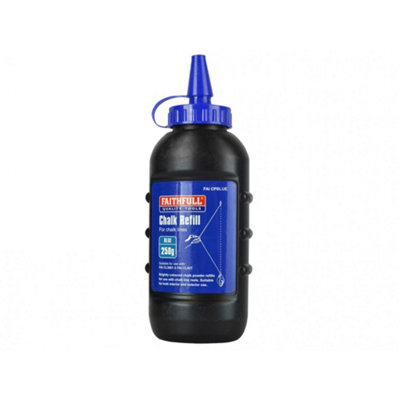 Faithfull Chalk Powder Multi Colour (Blue 250g)