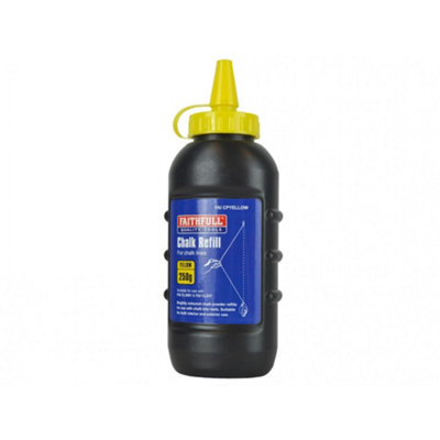 Faithfull Chalk Powder Multi Colour (Yellow 250g)