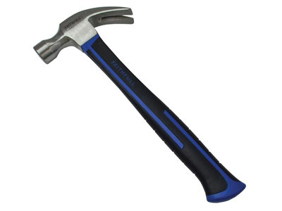 Faithfull Claw Hammer Fibreglass Handle 454g (16oz) FAICH16FG | DIY at B&Q