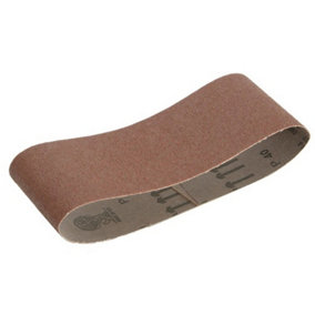 Faithfull - Cloth Sanding Belt 533 x 75mm Fine 120G (Pack 3)