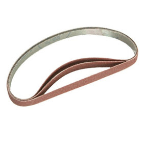 Faithfull - Cloth Sanding File Belt 455mm x 13mm Assorted (Pack 5)