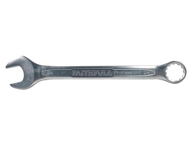 Faithfull  Combination Spanner CV Satin Finish 24mm FAISPAC24