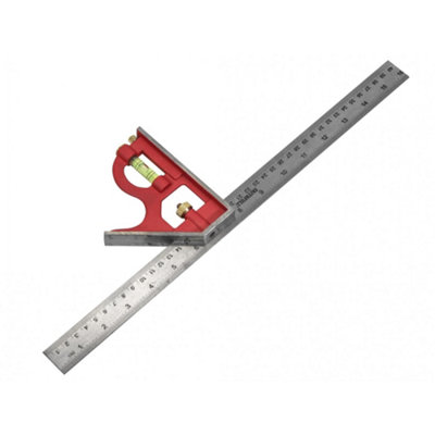 Faithfull Combination Square Multi Colour (400mm 16 in)