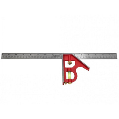 Faithfull Combination Square Multi Colour (400mm 16 in)