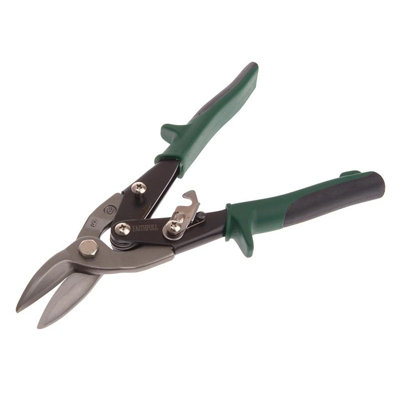 Faithfull Compound Aviation Snips Multi Colour (Right Cut)