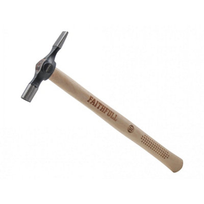 Faithfull Cross Pein Pin Hammer Fsc Hickory 113g (4oz) Multi Colour ...