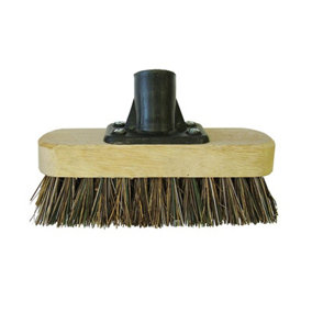 Faithfull - Deck Scrub Broom Head 175mm (7in) Threaded Socket