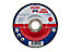 Faithfull  Depressed Centre Metal Grinding Disc 125 x 6.5 x 22.23mm FAI1256MDG
