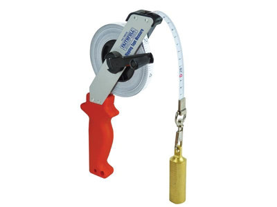 Faithfull Dipping Tape Measure with Weight 30m 100ft FAITMD30