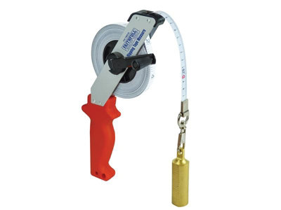 Faithfull Dipping Tape Measure with Weight 30m/100ft FAITMD30