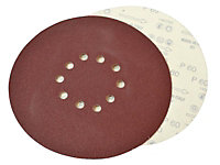 Faithfull - Dry Wall Sanding Disc for Flex Machines 225mm Assorted (Pack 10)